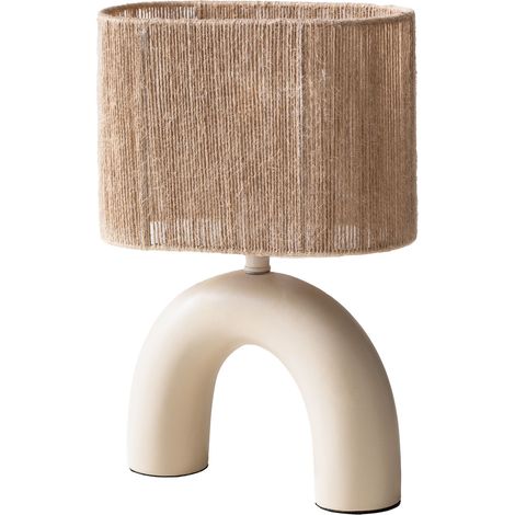 SKLUM Tischlampe aus Keramik Finley Gardenia Weiß (1/5)