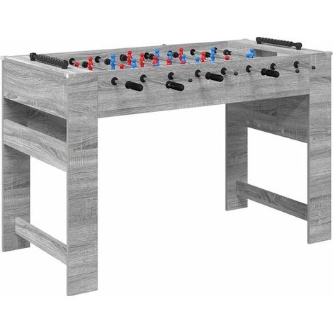 Baby-foot Sonoma gris, 125 x 60,5 x 80 cm