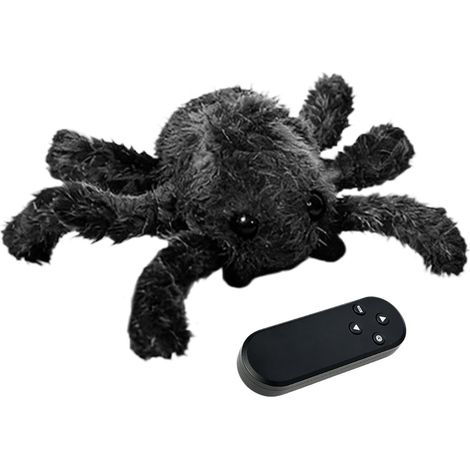 Jouet Araignée Animal Réaliste Doux Rechargeable avec Lumières Animaux Télécommandés pour intérieur, extérieur, , fête d'anniversaire, chambre, chambre d'enfant, interaction (1/5)