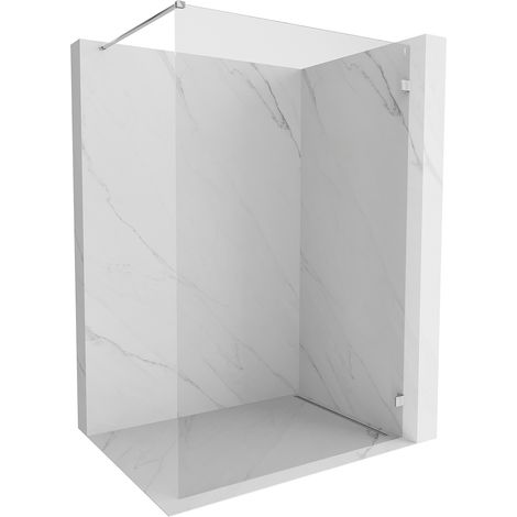 Mexen Lunar Duschwand Walk-in rechts 90 x 200 cm, transparent 8 mm, Chrom - 830-090-000-01-00-P (1/5)