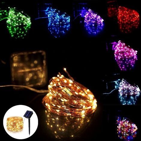 Guirlande Lumineuse de Noël, 50m 400 LED Fairy Lights, Étanche IP44 pour Intérieur Extérieur Fenêtre Noël Mariage Anniversaire Maison Chambre Jardin Patio(blanc) (1/4)