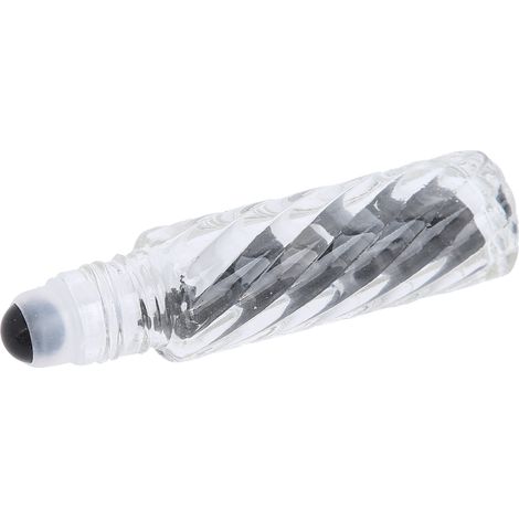 Flacon Roll-On Voyage 10ml en Pierre Obsidienne pour Aromathérapie et Soins Naturels (1/5)