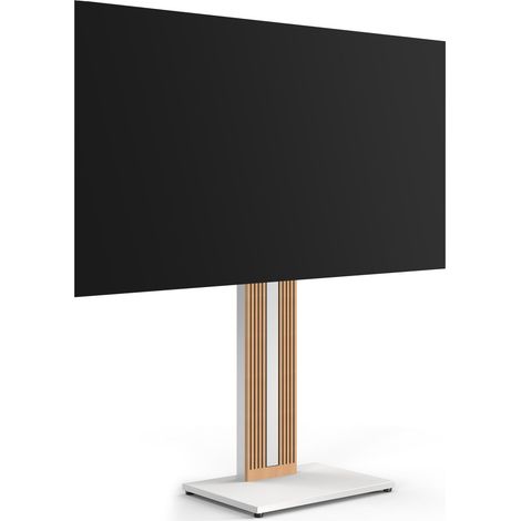 Support TV Pied pour Ecran de 32 à 65 Pouces Hauteur Réglable Angle Adjustable ±15° Charge Max 40KG VESA: 100 100-400 400mm Montage au Sol Série Zen (1/5)
