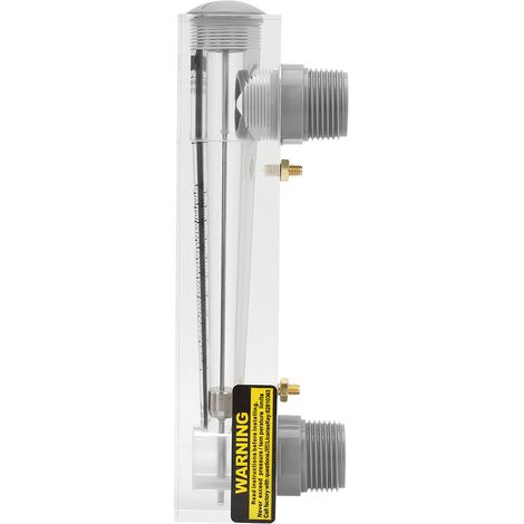 LZM-25 1-10 GPM Drehknopf-Durchflussmesser für Flüssigkeiten, Durchflussmessung ZG1" (1/5)