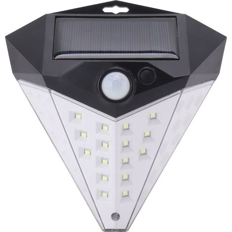 Outdoor LED Solar Light with Motion Sensor, Solar Floor Lamp with 3 Lighting Modes, Solar Wall Light with Sensor for Garden Path (1/5)