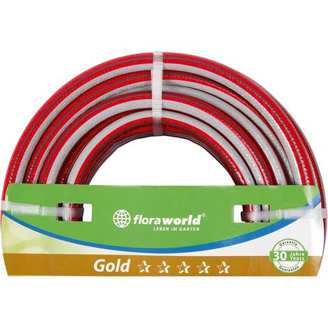 floraworld Profi-Wasserschl. 3/4"10m NTS rot (1/2)
