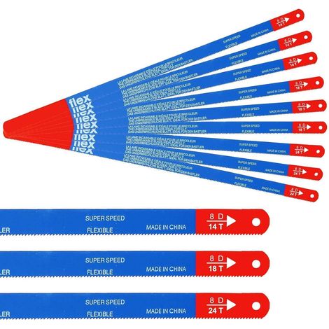 Metallsägeblätter 30 Stück 300 mm Bimetall 14 18 24 TPI (1/5)