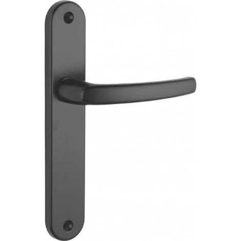 Poignée de porte intérieure Sultane - Entraxe de 195mm, Noir - THIRARD (1/3)