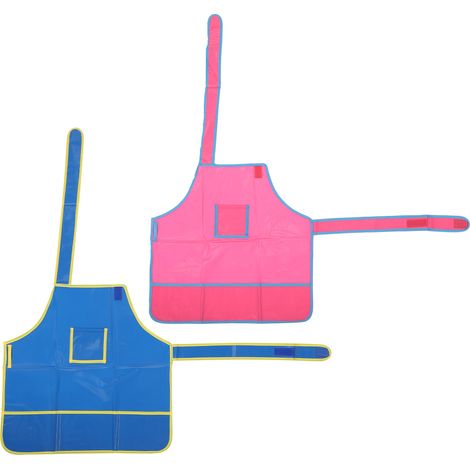 Tablier/blouse imperméable pour enfants, idéal pour les loisirs créatifs et la peinture. Peinture sur vêtements et accessoires. (1/5)