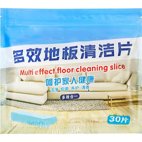 30 Comprimés de Nettoyage Sol Multiusage - Parfum Fraîcheur, Dissolution Rapide pour Carrelage et Parquet (1/5)
