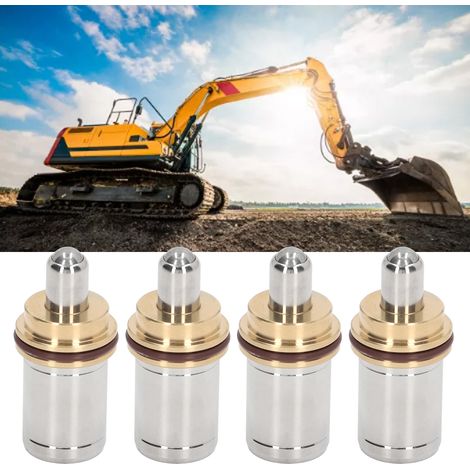 4 pièces pour excavatrice, tête de déplacement en forme de balle, compatible avec l'injection électronique de carburant ZAX. (1/5)