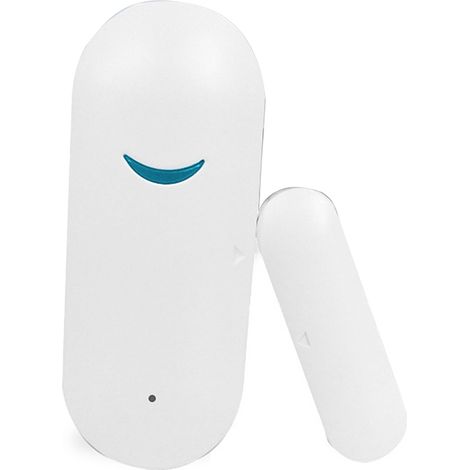 Capteur de Porte WiFi Intelligent [Alarme Fenêtre Compatible Alexa] Abs Blanc 90x50x25mm Kit 1