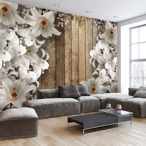 Papier peint Lilac Garden - 150 x 105 cm (1/4)