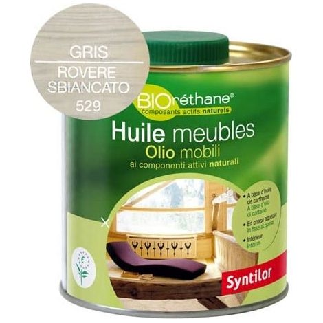 SYNTILOR - OLIO PER MOBILI 0,500ML ROVERE SBIANCATO