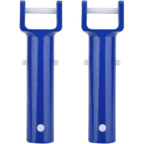 YMYNY 2pcs poignée de tête en v Forme Clip Brosse poignée de la tête de Remplacement Piscine Accessoires