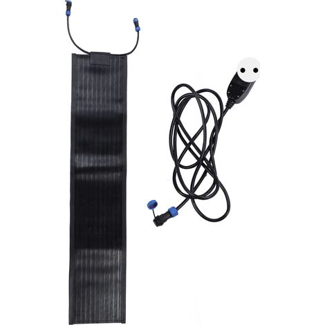 Tapis chauffants extérieurs 120W antigivre 30x91cm antidérapants ignifuges pour escaliers trottoir prise UE 220V (1/5)