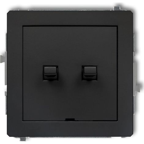 Interruptor doble Karlik 12dwpus-44.1 estilo americano 10 AX 250 V