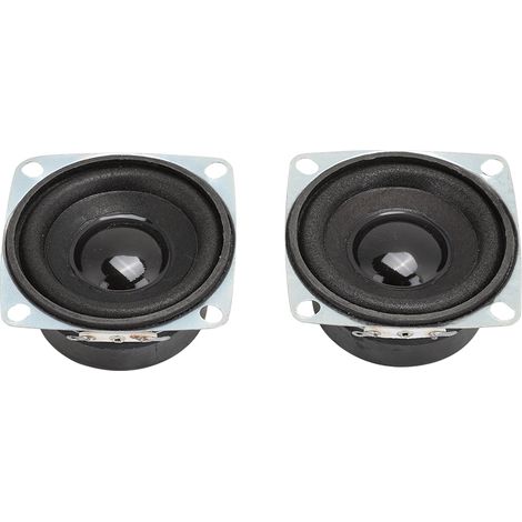 2 haut-parleurs Bluetooth 2 pouces 4 Ω 3 W haute sensibilité, basses puissantes et large bande