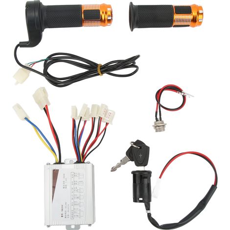 Kit 4 Moteurs Brossés pour Vélo Électrique en Alliage d'Aluminium avec Port de Charge et Verrou Guidon (1/5)