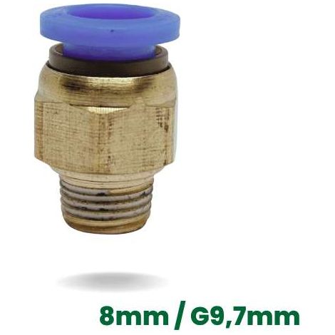 Cavo di collegamento per spina da 8 mm / filettatura da 9,7 mm (1/5)