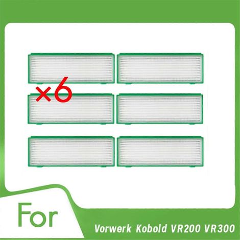 Lot de 6 filtres pour aspirateur Kobold VR200 - Accessoires (1/5)