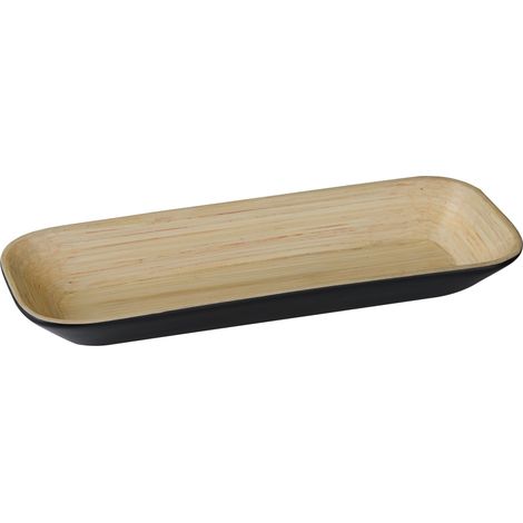 Premier Housewares Kyoto Matt Black Large Tray (1/3)