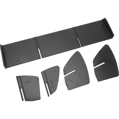 Bac de rangement central pour Tesla Model 3/Y, organisateur de console avec séparateur amovible, coffret de rangement DIY, tiroir de boîte à gants, kit de séparation pratique, remplacement adapté. (1/5)