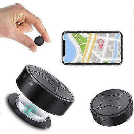 Traceur GPS pour véhicule. sans abonnement requis. puissant système anti-perte magnétique (1/5)