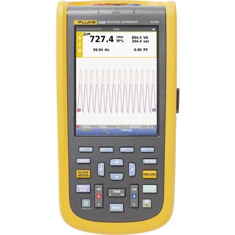 Fluke 124B/EU Oscilloscopio portatile 40 MHz 2 canali 4 Gsa/s Funzioni multimetro 1 pz. (1/5)
