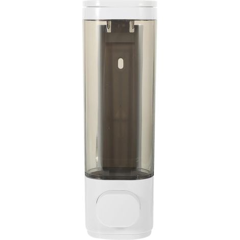 300 ml Seifenspender für Gel weiß zur Wandmontage manuell