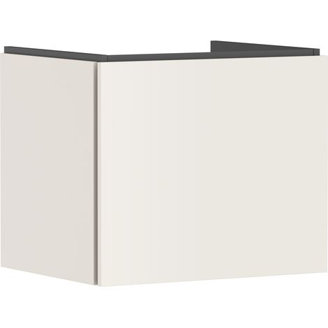 Hansgrohe Xilesa E - Mueble de lavabo, 50x58x47 cm, 1 cajón, beige mate 54253780 (1/4)