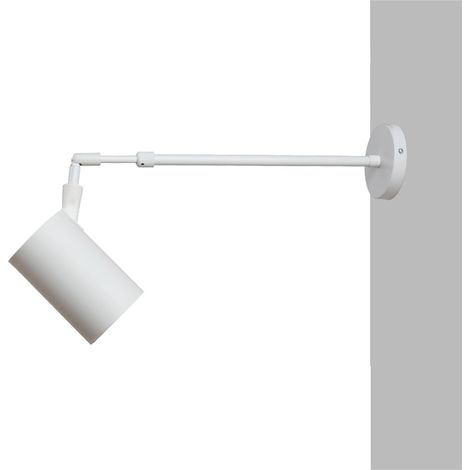 1 Applique murale,Spot LED télescopique,Bras long réglable,E27 20W,Style industriel,Pour chambre salon lecture (1/5)