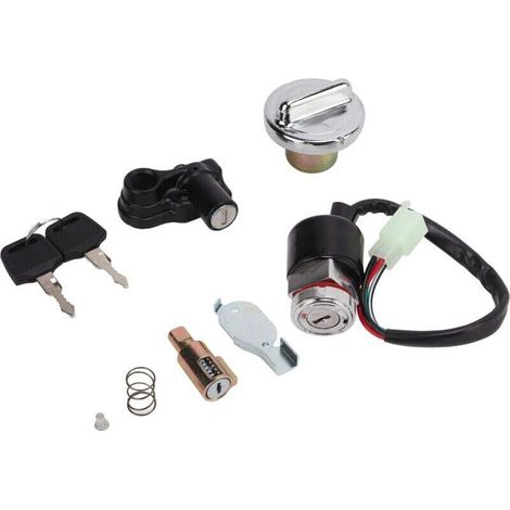 Zoternen Interrupteur d'allumage Kit de couverture de gaz Kit de casque Remplacement à 2 touches pour Dax Skyteam 50cc 125cc (1/4)