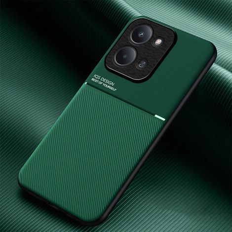 Coque pour Xiaomi Redmi 15C 5G/15C 4G/Poco C85, Grâce Exquis Mode Texture Doux Étui, Premium Très Mince Antichoc Antidérapante TPU + PU Bumper Silicone Housse. Vert (1/5)