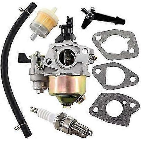 Carburateur avec joint et bougie d'allumage pour tondeuse Einhell Royal BG-PM 46 S, GH-PM 46/1 S, RPM 51 S (1/5)