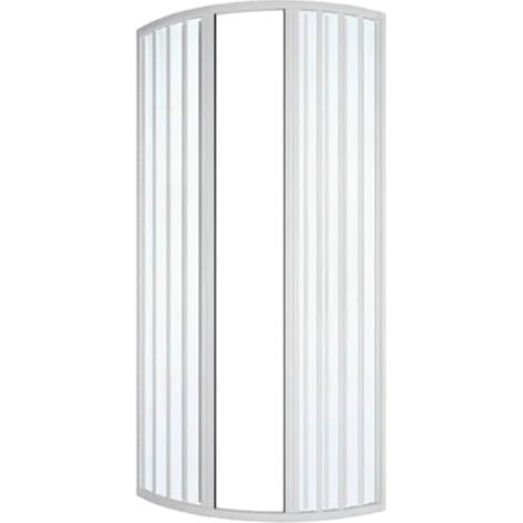 BOX DOCCIA CIRCOLARE A SOFFIETTO MODELLO ILARIA LUX Cabina PVC 75 x 75 cm