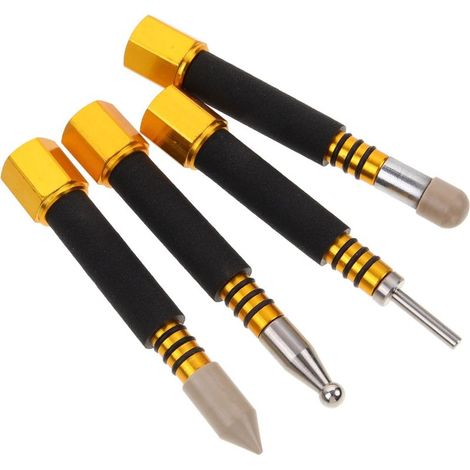 Kit de débosselage 4 pièces pour redresser les bosses, outils pour enlever les bosses sans peinture, outils automobiles, réparation de carrosserie, facile à utiliser (1/5)