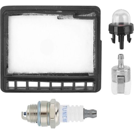 Filtre à air, bougie et poire d’amorçage pour tronçonneuse Echo CS3000, CS-3450, CS340 - Kit de remplacement, pièces d’entretien moteur (1/5)