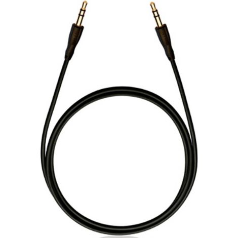 RCA D1C84016 Jack Audio Cavo [1x Spina jack da 3.5 mm - 1x Spina jack da 3.5 mm] 0.50 m Nero (1/2)