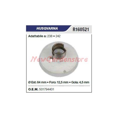 Puleggia avviamento HUSQVARNA MOTOSEGA 238 242 R160521