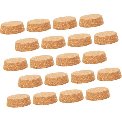 25 bouchons liège kaki, pour bouchage naturel des bouteilles (1/5)