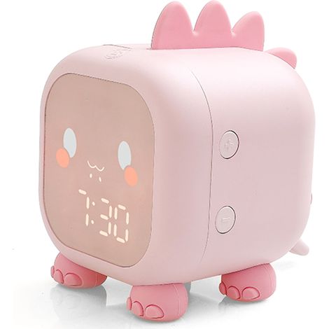 enfant Réveil numérique dinosaure mignon Lampe de chevet