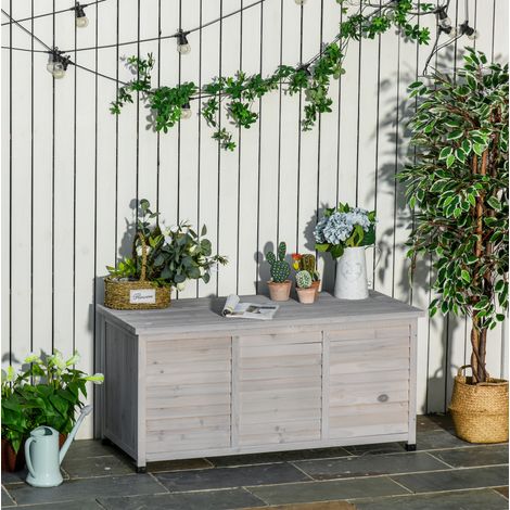 meuble rangement extérieur multifonction bois 127 cm HAVRYA (1/4)