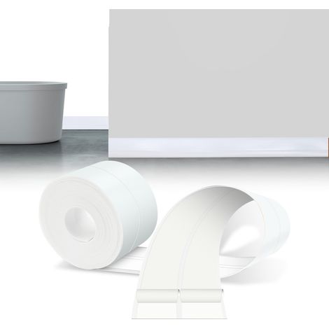 Plinthe Souple Autoadhésive Blanc Pvc Plinthe Adhesive 30x30mm 3m (1/5)