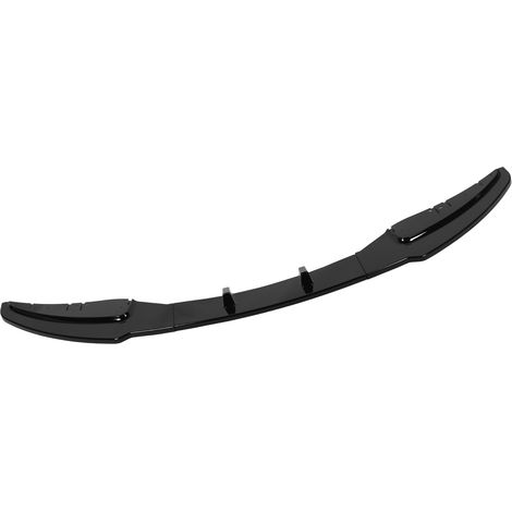 3x Frontspoilerlippe für BMW 1er E81 E82 E87 E88 LCI Standard Edition 2008-2011, Glanzschwarz (1/5)