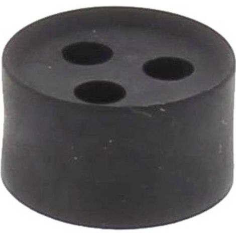 Wiska 10105412 MFD 20/03/055 Inserto di tenuta antiurto, con antistrappo M20 Plastica Nero (RAL 9005) 25 pz.