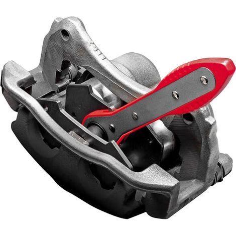 Outil Presse Étrier Frein Cliquet Pivotant 360 Degrés Compresseur Piston pour Étriers Flottants Fixes Double Couleur Grand (1/4)