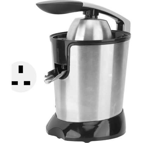 Centrifugeuse électrique 800W 220V avec manche confortable et acier inoxydable pour agrumes (oranges, citrons, limes, pamplemousses) - Prise UK (1/5)