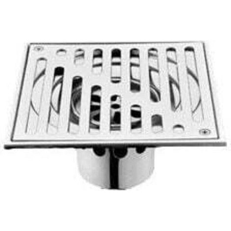 150x150mm Siphon de Sol en Acier Inoxydable Anti-Odeur carré de , XU,Salle de Bain déchets Gate Égouttoir de Douche avec Grande Calibre - KZQ (1/4)