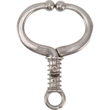 Anneau nasal pour bovins en acier inoxydable durable, anneau sphérique de traction pour bovins, idéal pour la ferme familiale HL Q4D (1/5)